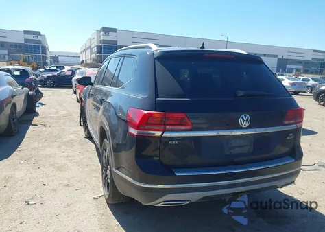 2019 Volkswagen Atlas 3.6L V6 Sel z USA, uszkodzony, nr VIN 1V2MR2CA5KC548793